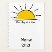 Personnalisé Un jour à la fois (Devant)