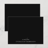 Personnalisé Une Note De La Carte Note (Devant / Derrière)