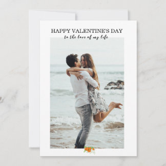 Personnalisé Valentine's Day Carte photo