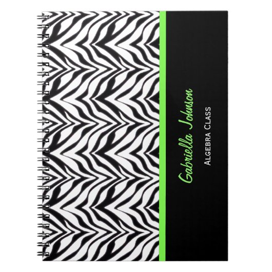 Personnalisé : Vert équilibré : Carnet (Devant)