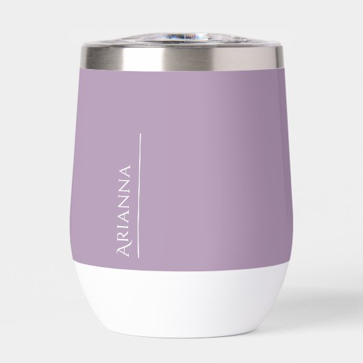 Personnalisé violet moderne (Avant)