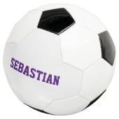 Personnalisé violet nom personnalisé numéro d'équi (3/4)