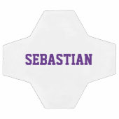 Personnalisé violet nom personnalisé numéro d'équi (Plat)