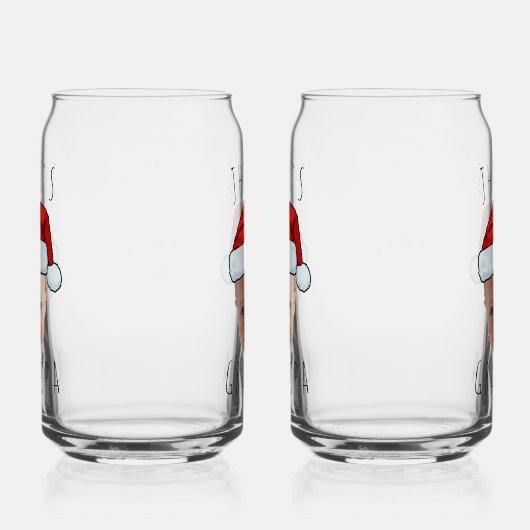 Personnalisé Visage bébé Père Noël Chapeau Photo d (Droite)