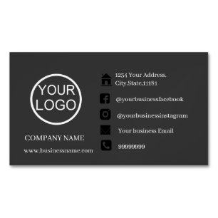 Personnalisé votre aimant Carte de visite promotio