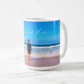 Personnalisé Votre Animal Photo Café Mug Texte Per (Devant droit)