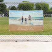 Personnalisé Votre bannière photo avec texte (En situation)