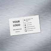 Personnalisé votre Modèle d'aimant Carte de visite (In Situ)
