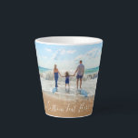Personnalisé votre Mug en latte photo avec texte p<br><div class="desc">Photo et texte personnalisés - Unique votre propre design - Famille personnalisée / Amis ou Cadeau personnel - Ajouter votre texte et votre photo - Redimensionner et déplacer des éléments avec l'outil de personnalisation! Choisissez les polices / taille / couleur ! Bonne chance - Soyez heureux :)</div>