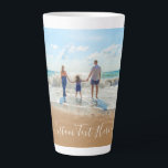 Personnalisé votre Mug en latte photo avec texte p<br><div class="desc">Photo et texte personnalisés - Unique votre propre design - Famille personnalisée / Amis ou Cadeau en latte personnel - Ajouter votre texte et votre photo - Redimensionnez et déplacez des éléments avec l'outil de personnalisation ! Choisissez les polices / taille / couleur ! Good Luck - Be Happy :)...</div>