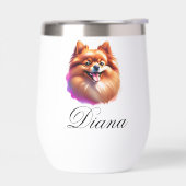 Personnalisé Votre Nom Pomérien (Gauche)