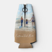 Personnalisé Votre Photo Bottle Glacière Texte Per (Dos)