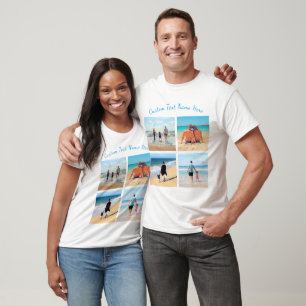 Personnalisé votre photo Collage et T-shirt texte