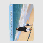 Personnalisé votre photo serviette de golf et text (Devant)