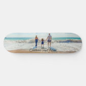 Personnalisé votre skateboard photo et texte perso (Horz)