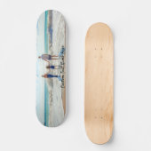 Personnalisé votre skateboard photo et texte perso (Recto)