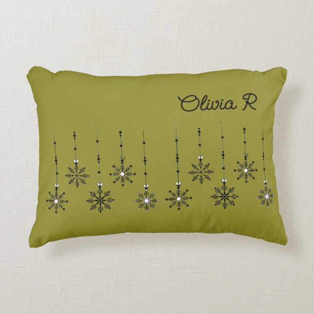 Personnalisé Winter Wonderland Accent Coussin (Devant)