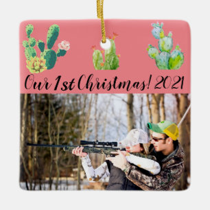 Personnalisé XMAS Ornement Bohemian Cactus Succule