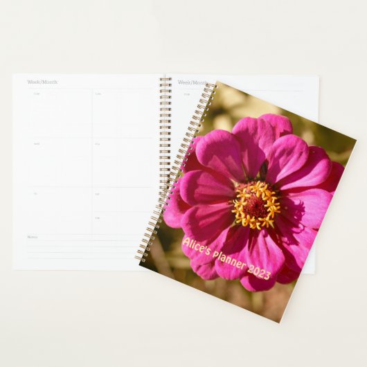 Personnalisé Zinnia Elegans (Devant avec enveloppe)