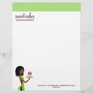 Personnalisée 311 petit gâteau Cutie bleu, en-tête de lettre