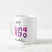 Personnalisée "Big 40" Mug (Devant gauche)
