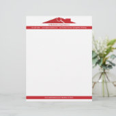 Personnalisée En-tête de lettre d'inspection (Debout devant)