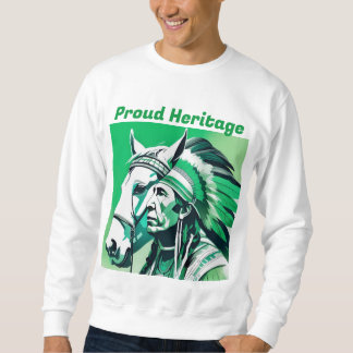 Personnalisée Fière Patrimoine Hommes Sweatshirt d