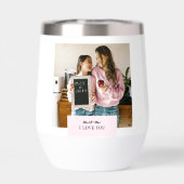 Personnalisée Maman I Love You Photo (Arrière)