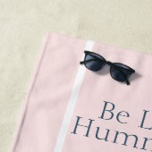 Personnalisée Servir de serviette de plage de coli (En situation)