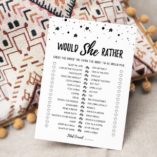 Personnalisée Voudrait-Elle Plutôt Carte Fête des 