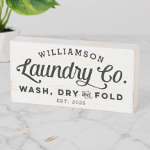 PersonnaliséLave-linge Vintage Laver Plier sec