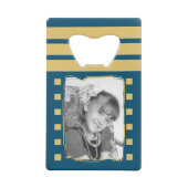 Personnaliser 1 photo amour vous papa or bleu (Dos)