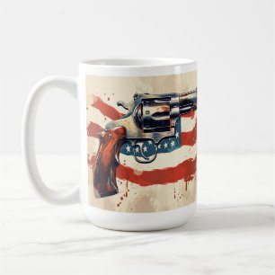Personnaliser 2ème amendement Drapeau de café Mug 