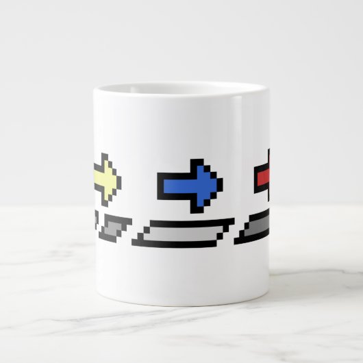 PERSONNALISER ! - 6, 10 ou 20 oz. (3 flèches) Mug (Devant)