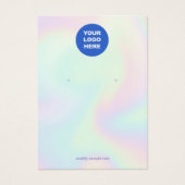 Personnaliser Ajouter Logo Holographique Abstraite (Devant)