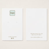 Personnaliser Ajouter votre écran d'oreille de log (Devant & derrière)