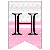 Personnaliser Anniversaire - Drapeaux de Bunting R (Premier drapeau)