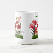 Personnaliser Aug Fleurs de naissance et Mug de ca (Centre)