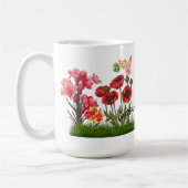 Personnaliser Aug Fleurs de naissance et Mug de ca (Gauche)