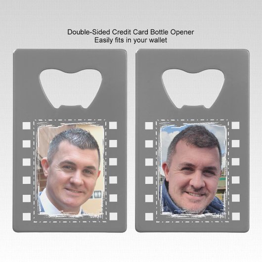 Personnaliser avec 2 photos gris et blanc