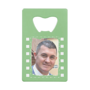 Personnaliser avec 2 photos vert et blanc