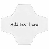 Personnaliser avec votre propre texte (Plat)