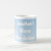 Personnaliser Birthday Boy Winter Onederland mug (Centre)