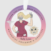 Personnaliser Blond Infirmière (devant)