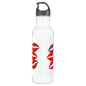 Personnaliser Bouteille d'eau des lèvres (Dos)