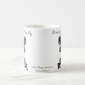 Personnaliser BROWNS Cute WATERCOLOR Boxe Mug (Centre)