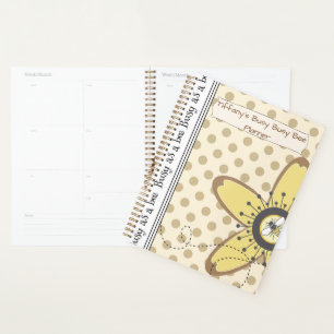 Personnaliser Busy Bee Planner