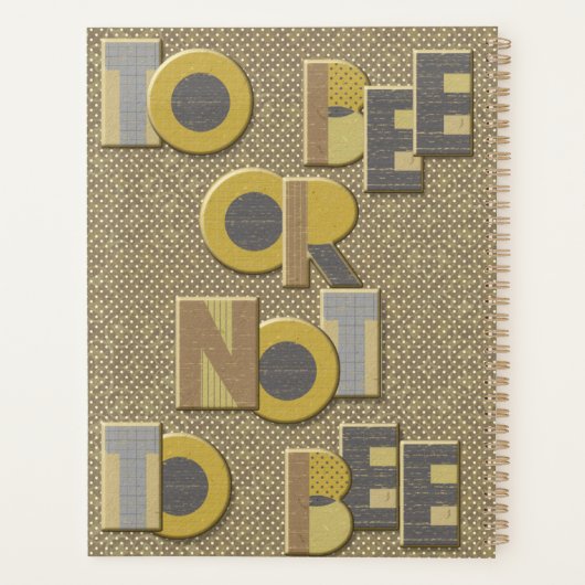 Personnaliser Busy Bee Planner (Dos)