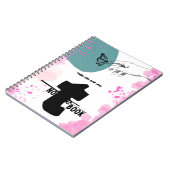 PERSONNALISER : Carnet d'arty et papillon (Côté gauche)