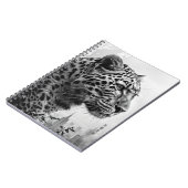 PERSONNALISER Carnet de notes Léopard dans la vill (Côté gauche)